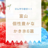 【富山かき氷6選】ひんやり幸せ〜！個性豊かなかき氷